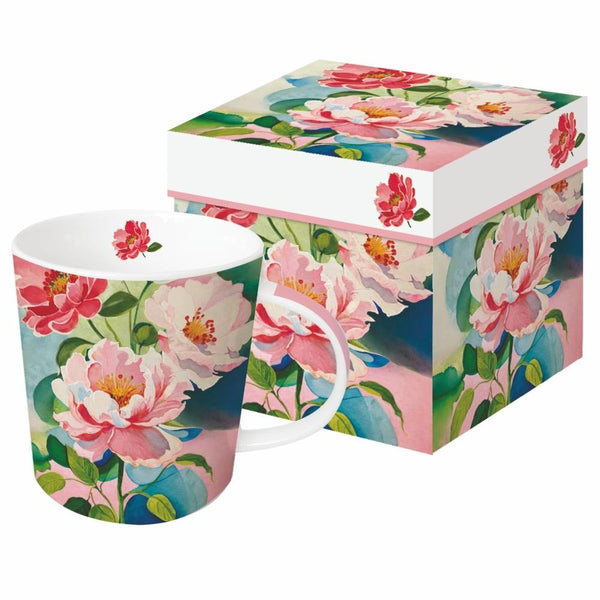 Boxed Mug | Peony Bouquet