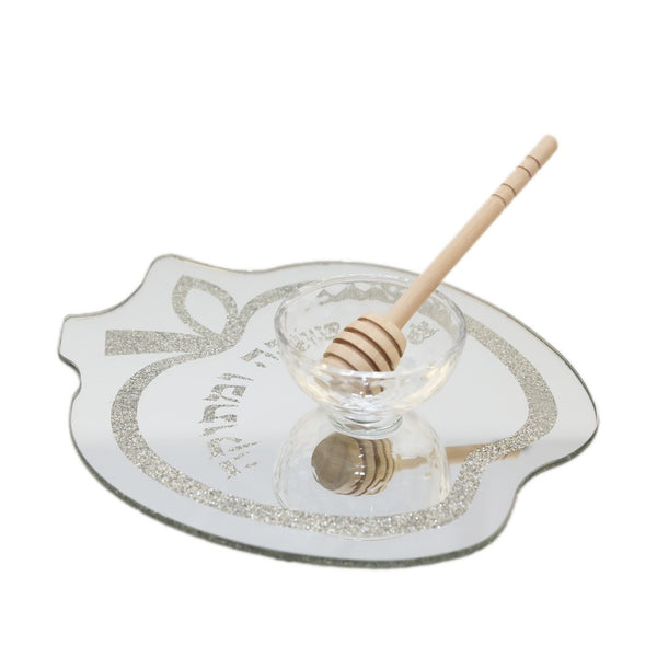 Honey Dish/Plate | Mirrored Apple