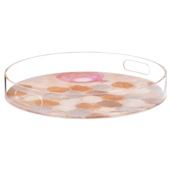 Round Tray | Painted Base