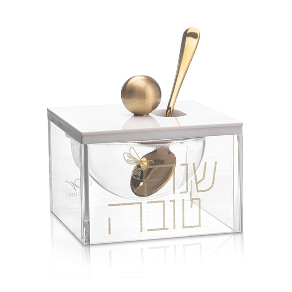 Honey Dish | Block | Gold