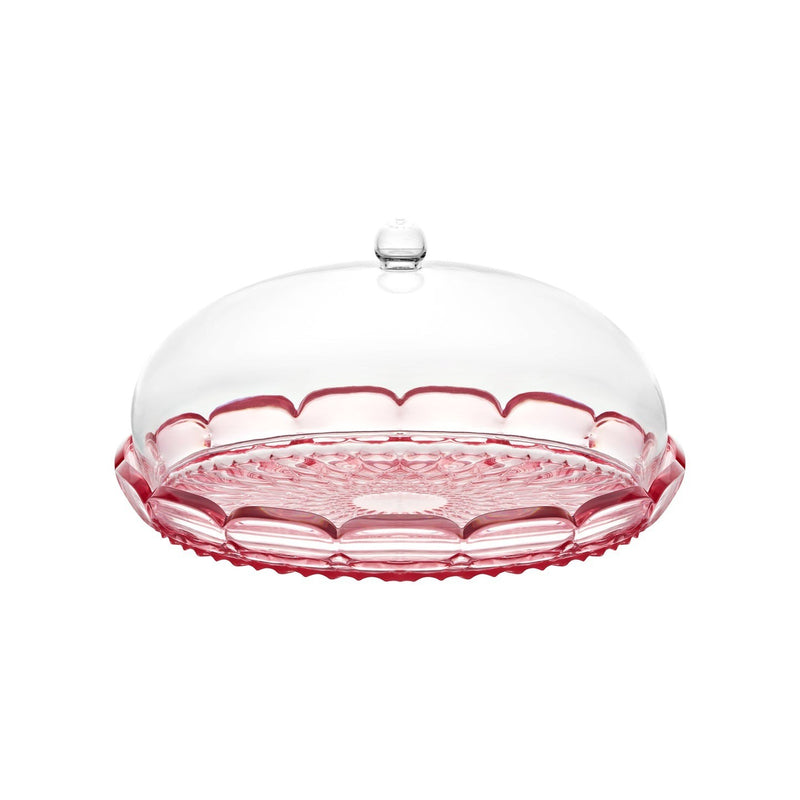 Vanity Small Cake Dome | Flamingo Pink