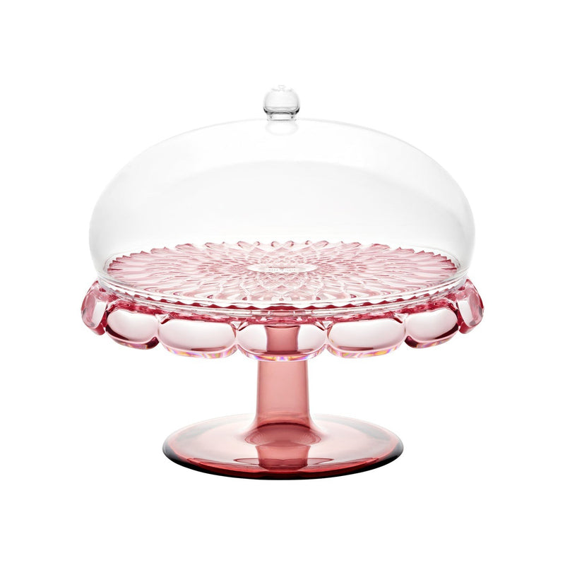 Vanity Small Cake Stand | Flamingo Pink