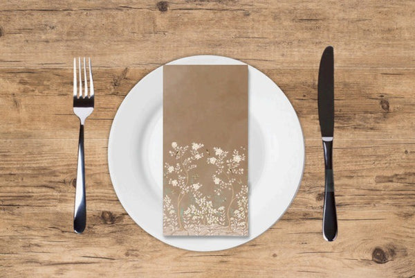 Altoona Guest Towels | Neutral Forest