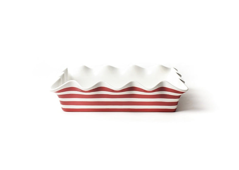 Rect Baker | Red Stripe Ruffle