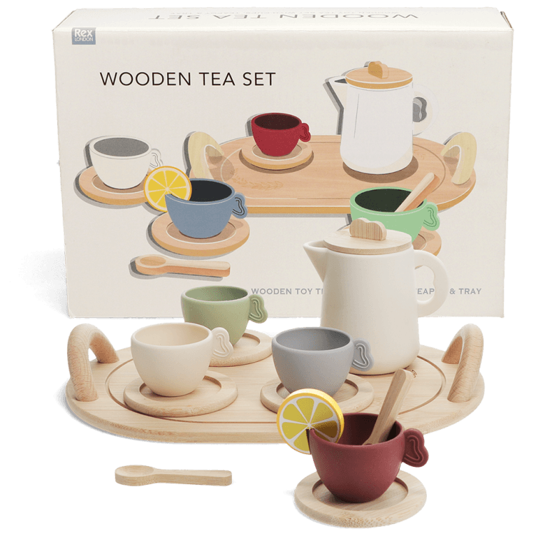 Wooden Playset | Tea Set