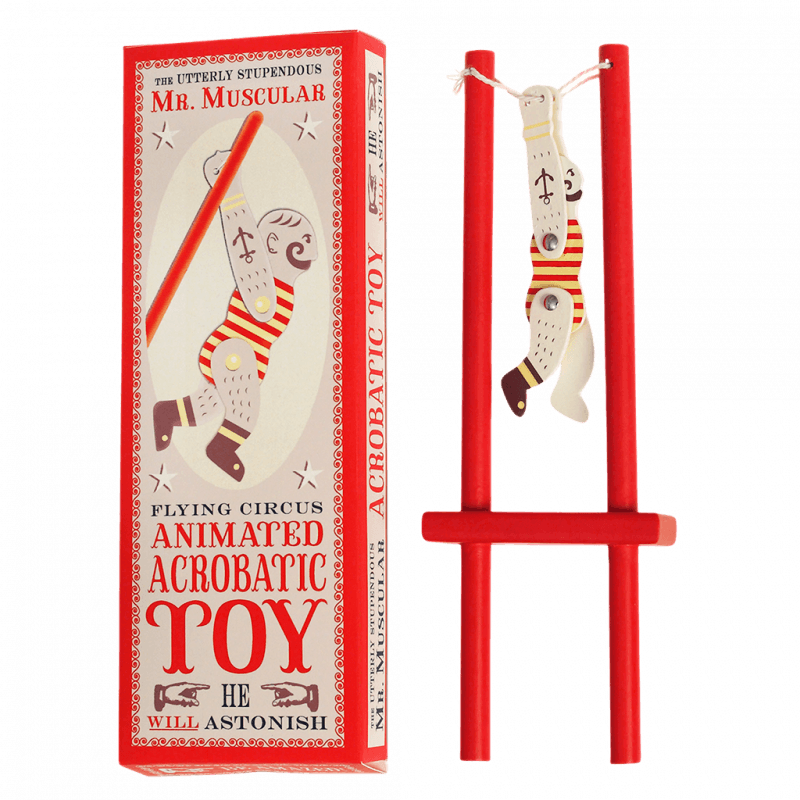 Wood Acrobat Toy | Mr. Muscular