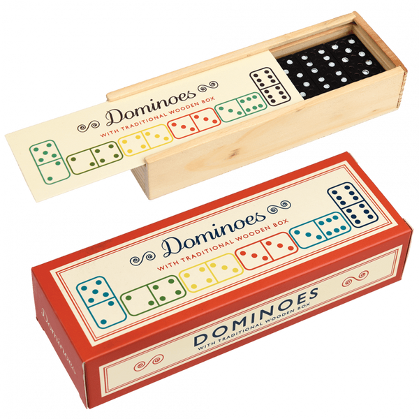 Game | Dominoes in Wood Box