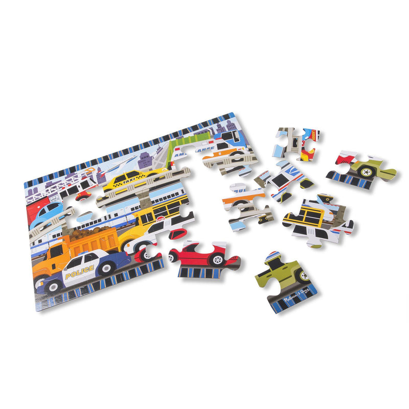 Floor Puzzle - 24 Pc Traffic Jam