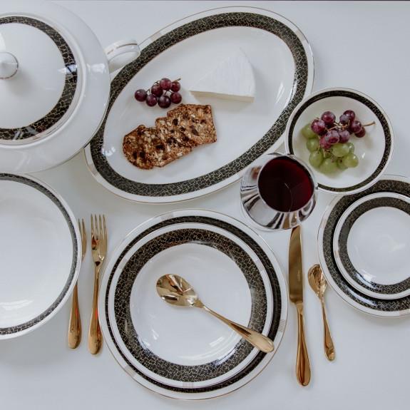 Normand Black Dinnerset for 6 | Kitchen Art | Wrapt