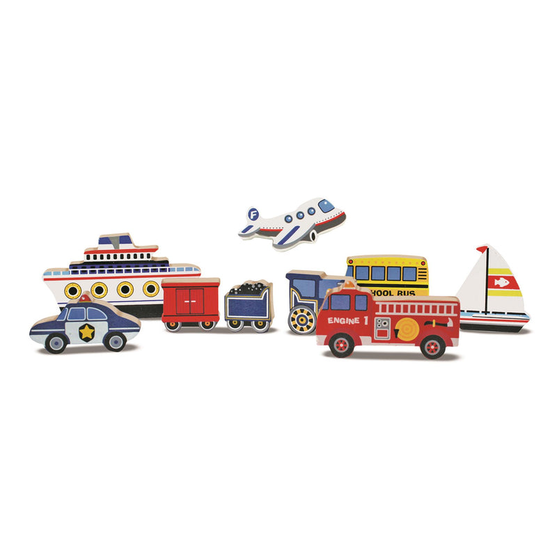 Chunky Puzzle - 8 Pc Vehicles
