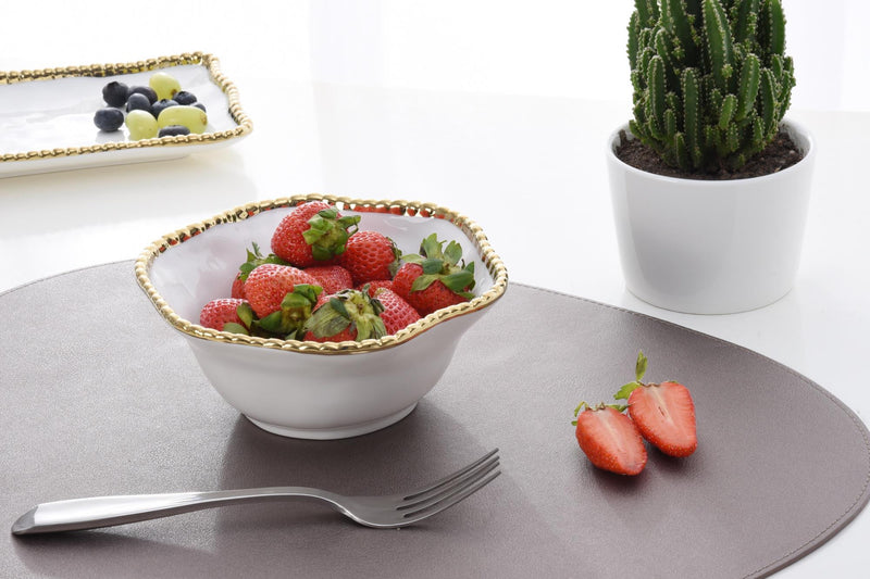 Pampa Bay Medium Bowl | Golden Salerno | Kitchen Art