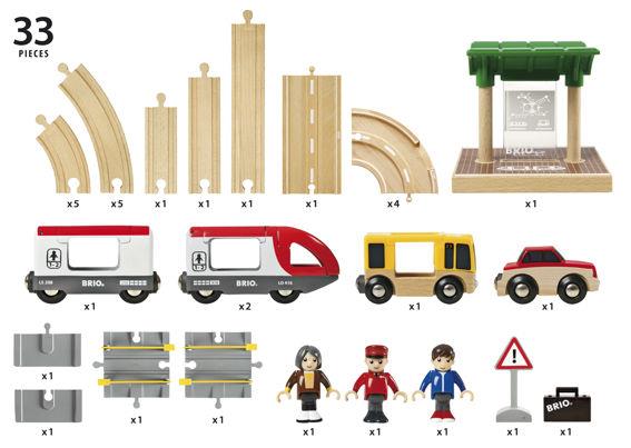 Brio | Rail & Road Travel Set | Kitchen Art | Wrapt