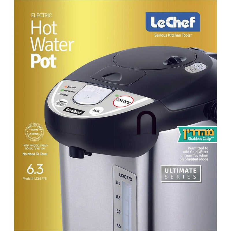 Le Chef | Auto Dispense Hot Pot | 6.3 Qt | Kitchen Art