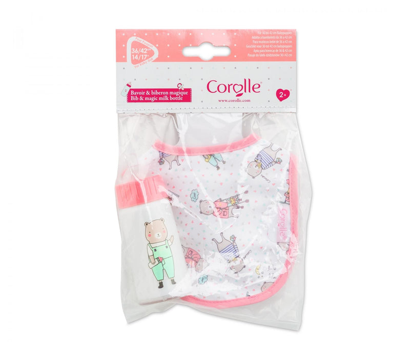 Corolle | Bib/Magic Milk Set | Kitchen Art | Wrapt