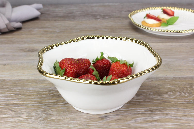 Pampa Bay Medium Bowl | Golden Salerno | Kitchen Art