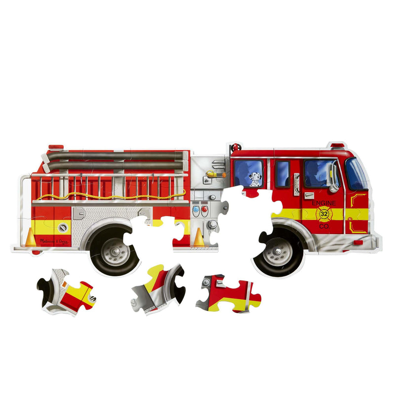 Floor Puzzle - 24 Pc Fire Engine