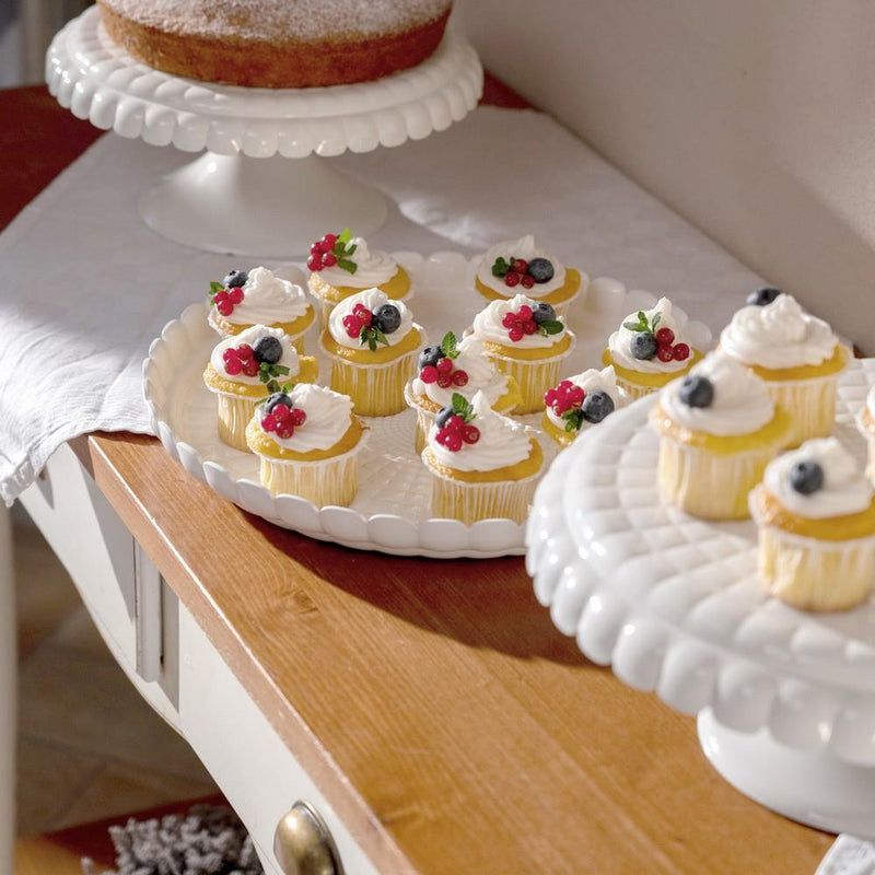 Cake Dome - Milk White Tiffany
