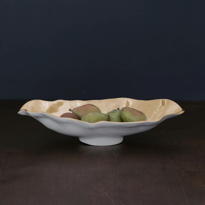 Beatriz Ball | Med Oval Bowl | Thanni Maia Gold | Wrapt