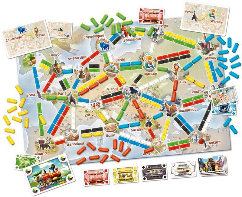 Ticket to Ride First Journey Europe