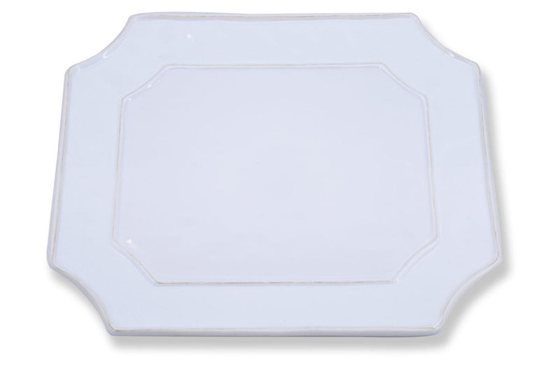 Rectangle Platter White Charleston