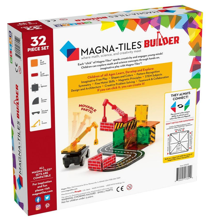MagnaTiles 32 Piece Builder Set | Kitchen Art | Wrapt