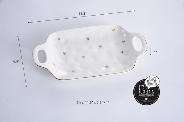 Pampa Bay Handle Tray | Heart to Heart | Wrapt