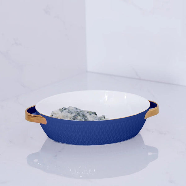 Beatriz Ball | Oval Baker | Blue | Kitchen Art | Wrapt