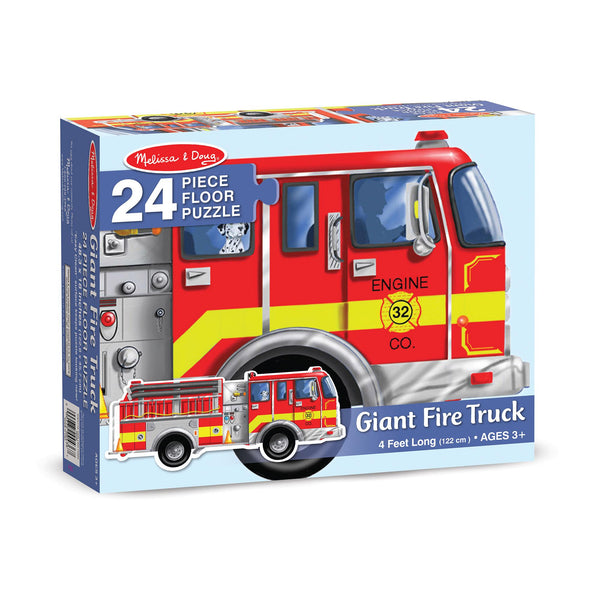 Floor Puzzle - 24 Pc Fire Engine