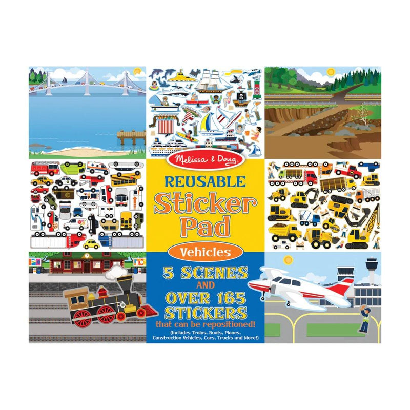 Melissa & Doug | Sticker Pad | Vehicles | Kitchen Art