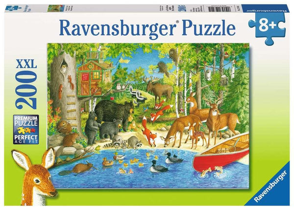 Ravensburger 200 Piece Puzzle | Woodland Friends |Wrapt