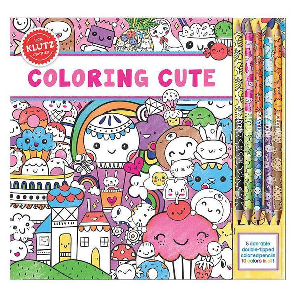 Klutz | Coloring Cute Book | Kitchen Art | Wrapt