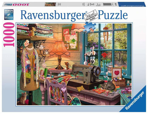 Ravensburger 1000 Pc Puzzle | The Sewing Shed | Wrapt