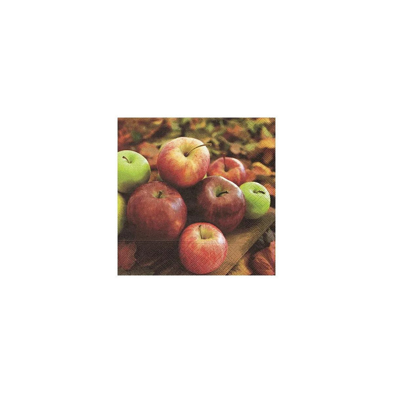 Luncheon Napkin | Colourful Apples | Kitchen Art