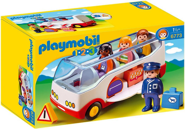 Playmobil 1,2,3 Airport Shuttle Bus | Kitchen Art