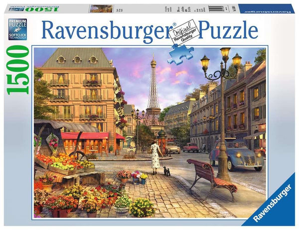 Ravensburger 1500 Piece Puzzle | Vintage Paris | Wrapt