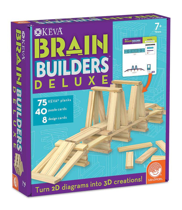 Keva  Brain Builders Deluxe | Kitchen Art | Wrapt
