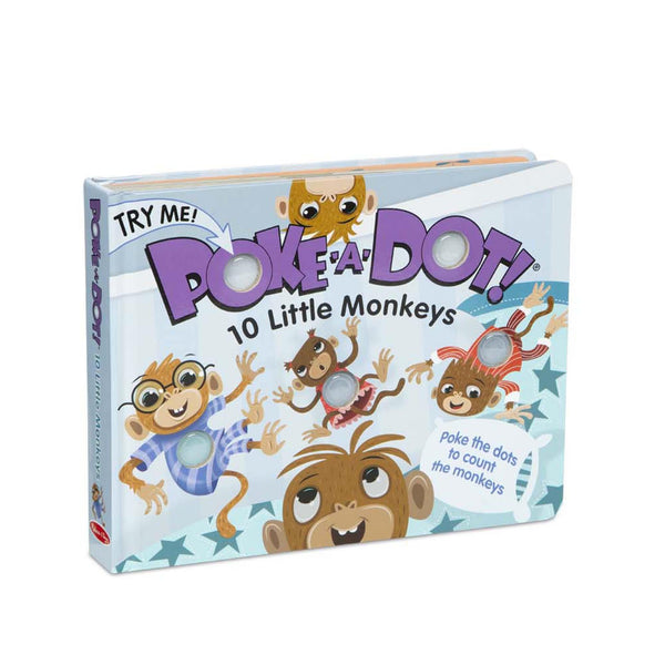 Poke-a-Dot Book | 10 Little Monkeys