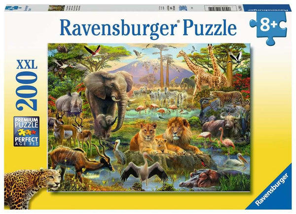 Ravensburger 200 Pc Puzzle Animals of Savannah | Wrapt