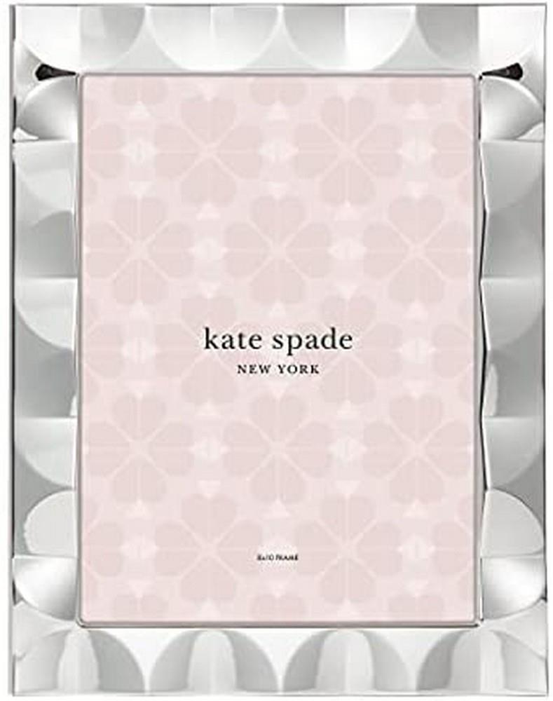 Kate Spade 8 x 10 Frame South St Silver Scallop | Wrapt