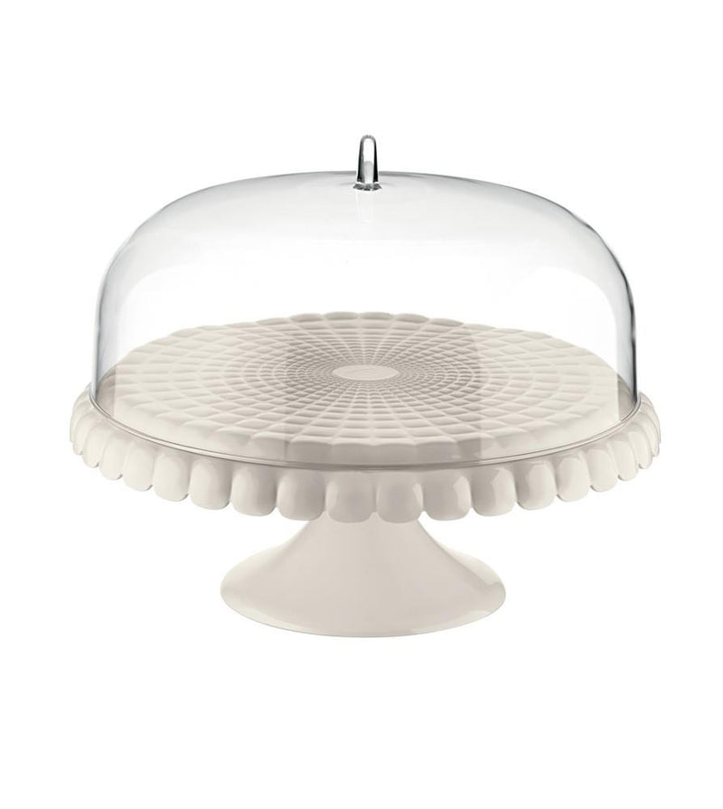 Cake Stand/ Dome - Milk White Tiffany