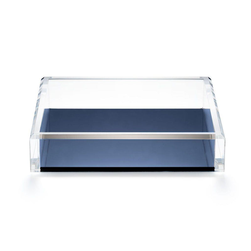 J R William Luncheon Napkin Tray Midnight Navy | Wrapt