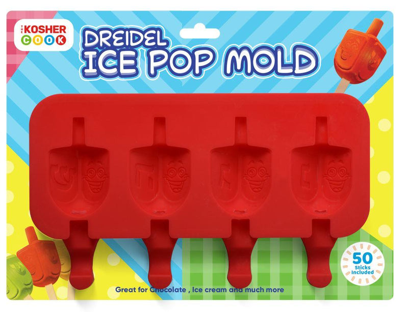 Kosher Cook Dreidel Ice Pop Mold | Kitchen Art