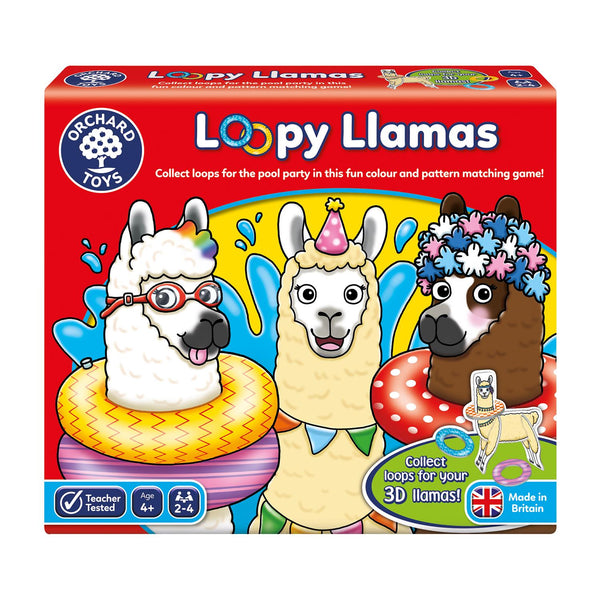 Orchard Toys | Loopy Llamas Game | Kitchen Art | Wrapt