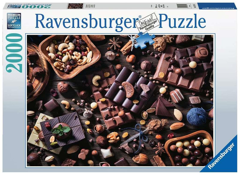 Ravensburger 2000 Pc Puzzle Chocolate Paradise | Wrapt