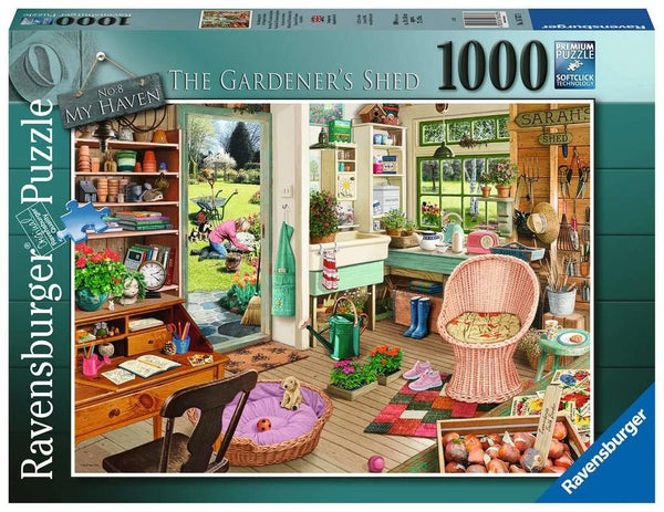 Ravensburger 1000 Pc Puzzle | The Garden Shed | Wrapt
