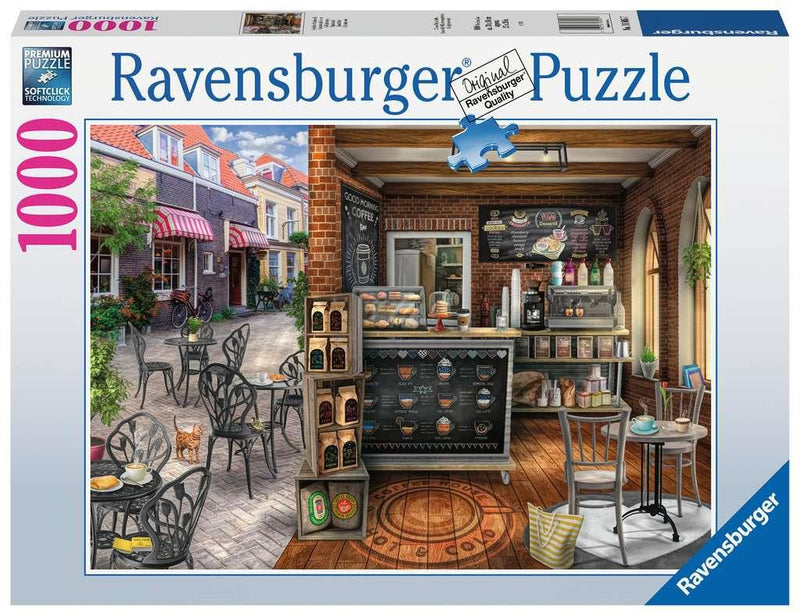 Ravensburger 1000 Pc Puzzle | Quaint Cafe | Wrapt