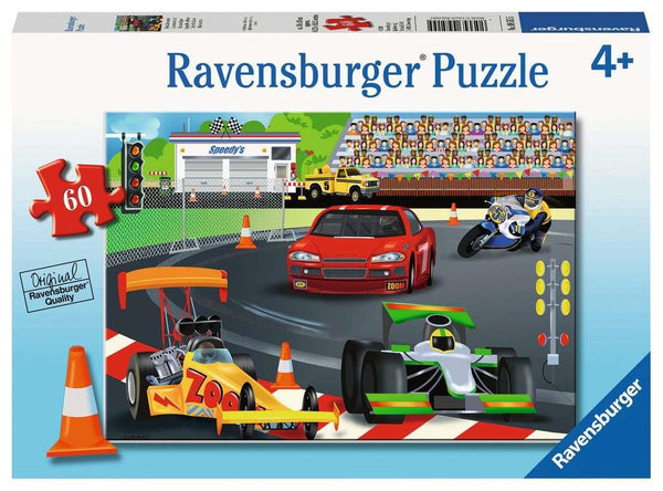 Ravensburger 60 Piece Puzzle | Day at the Races | Wrapt