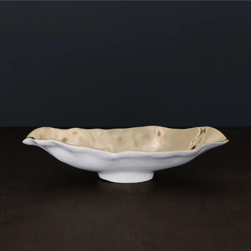 Beatriz Ball | Med Oval Bowl | Thanni Maia Gold | Wrapt