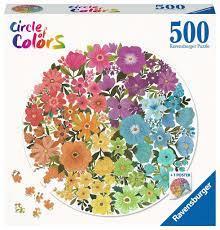 Ravensburger Circle Puzzle | Flowers | Wrapt