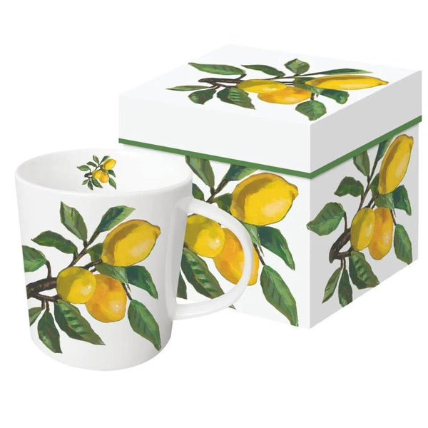 Boxed Mug | Lemon Musee | Kitchen Art | Wrapt